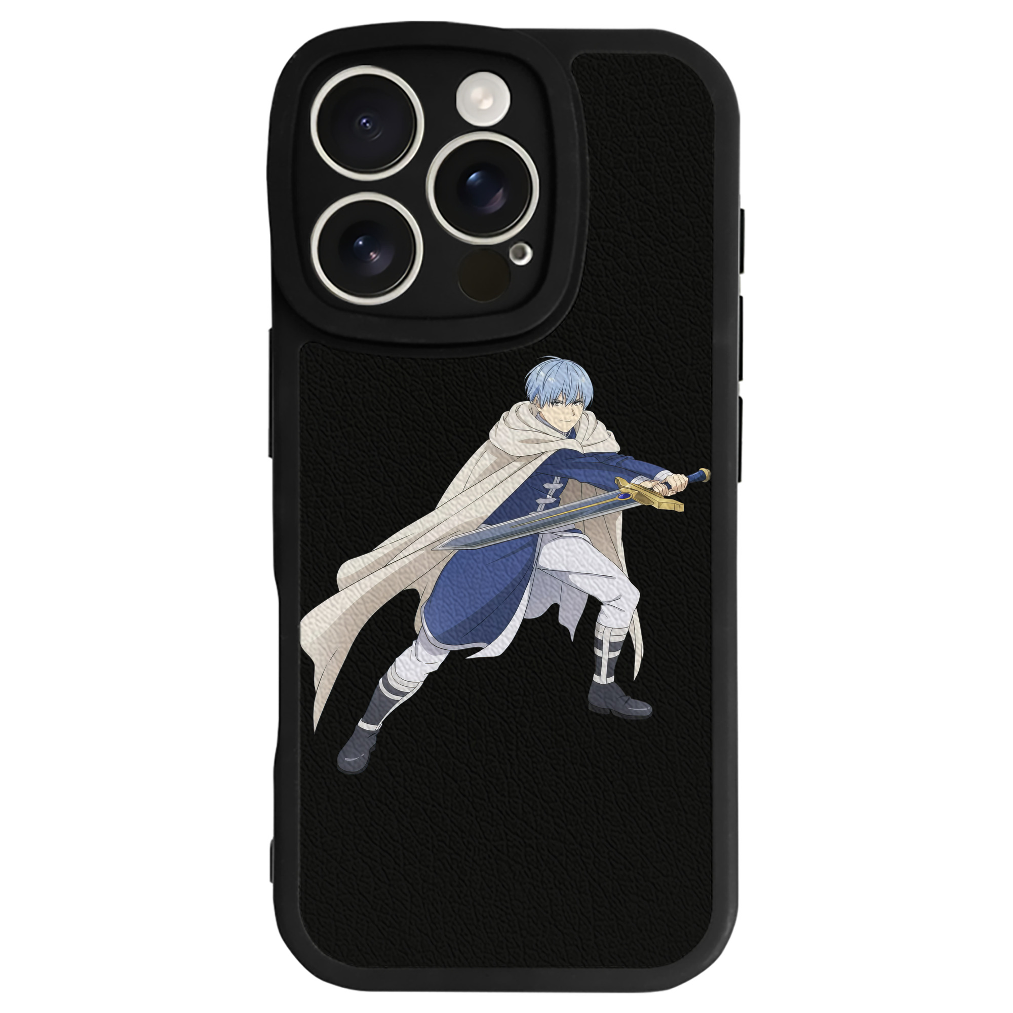 （画像用） 葬送のフリーレン Frieren 【iPhone 16シリーズ対応】シリコンスマホケース（レザー調） 材質：シリコン